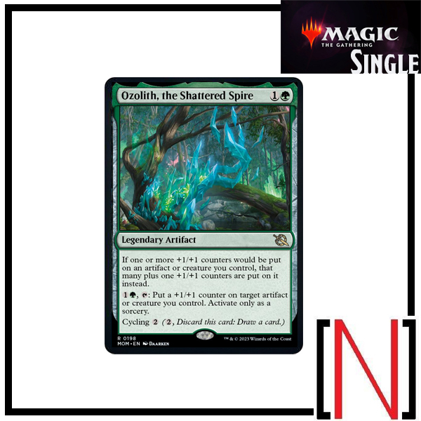 [MTG][Single][MOM] Ozolith, the Shattered Spire ระดับ Rare [ภาษาอังกฤษ]