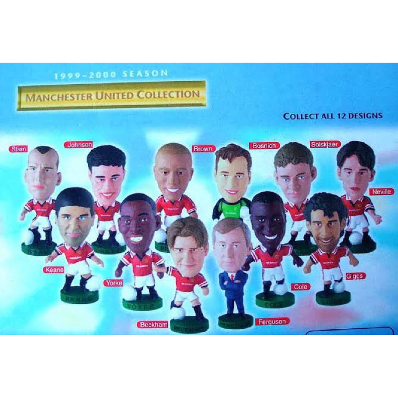ฟิกเกอร์ นักบอลทีม Manchester United ปี 1999-2000 Pepsi