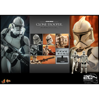 🕊️พร้อมส่ง ฟิกเกอร์ โมเดล ของสะสม Hot Toys MMS647 1/6 Star Wars Episode II: Attack of the Clones™ - Clone Trooper™