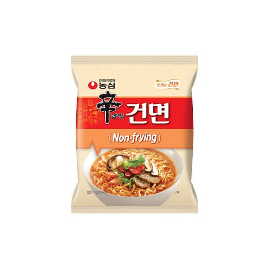 Nongshim Shin Ramyun Non-Frying นงชิม ชินรามยอน เส้นแบบอบ 97g.