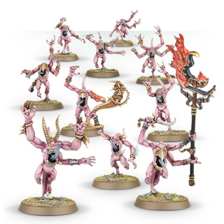 Warhammer AOS : Disciples of Tzeentch : Pink Horrors