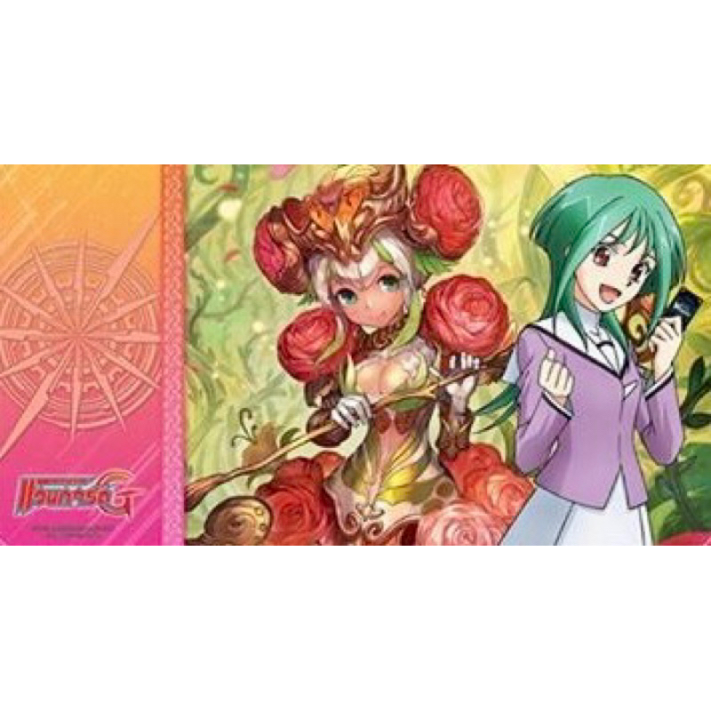 VG Fighter's Rubber Play Mat Collection Vol.17 : Tokoha Anjou & Ranunculus Flower Maiden, Ahsha