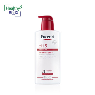 EUCERIN PH5 Hydro Serum 400ml.(โฉมใหม่) ยูเซอรีน ไฮโดร เซรั่ม บำรุงผิวกาย ผิวบอบบาง  ซึมซาบเร็ว (V)