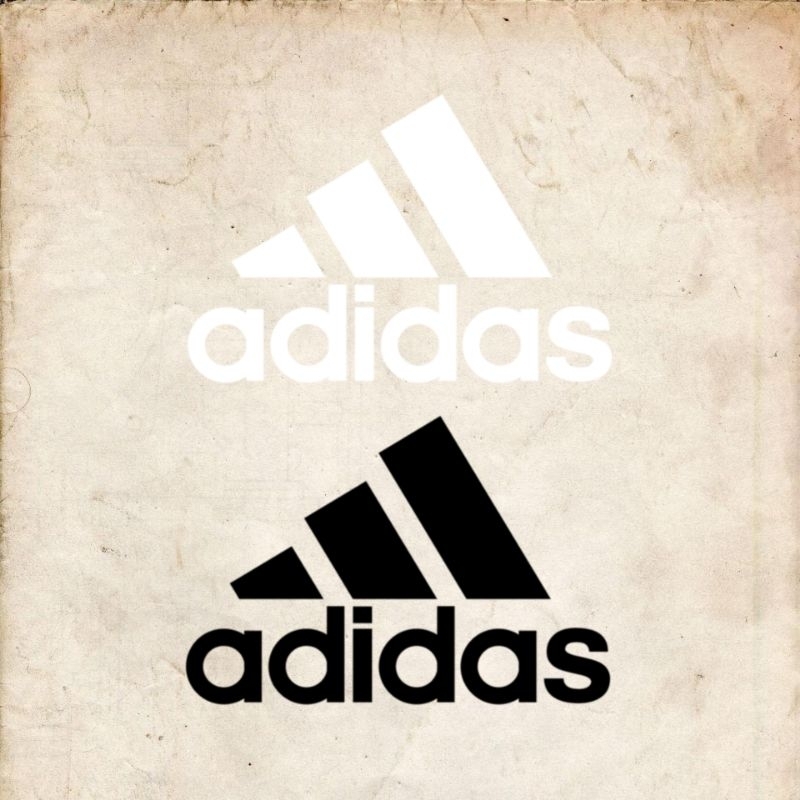 ตัวรีด Adidas กว้าง 3.5 cm. แพ็ค 2 แผ่น รีดได้ทุกเนื้อผ้า