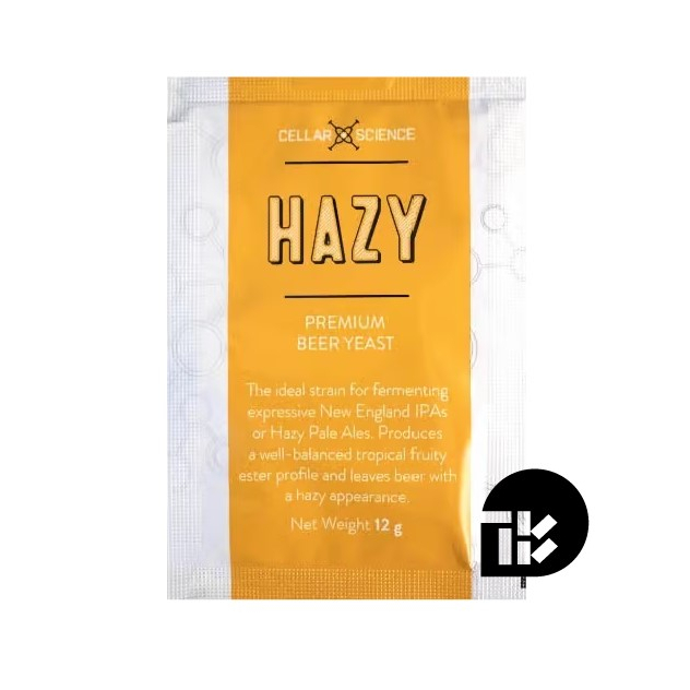 HAZY Dry Yeast – CellarScience 12g. Pack