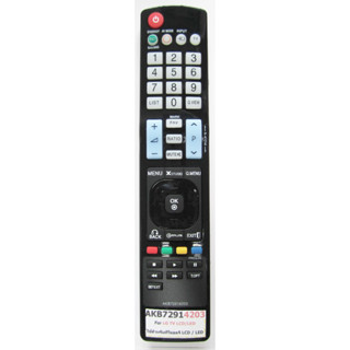 รีโมทสมาร์ททีวี แอลจี LG รุ่น AKB72914203