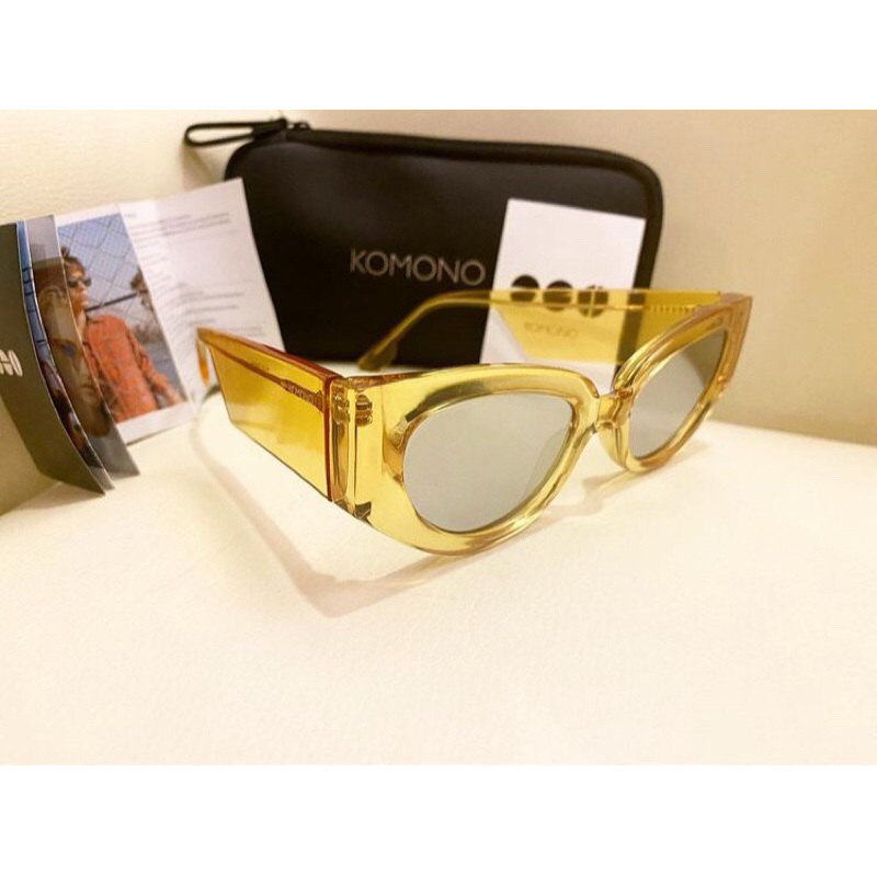 ส่งต่อ_KOMONO_SUNGLASSESรุ่นFranสีเหลือง