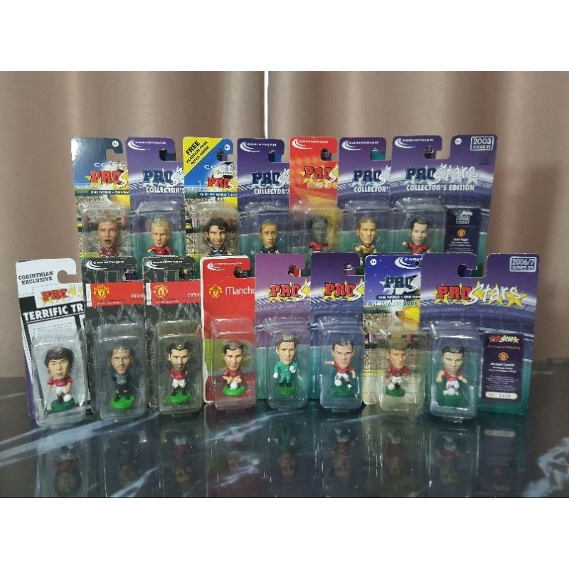 โมเดลนักฟุตบอล MANCHESTER UNITED (แมนเชสเตอร์ ยูไนเต็ด) แมนยู แพ็ค Corinthian Prostars (โครินเทียน โปรสตาร์ )
