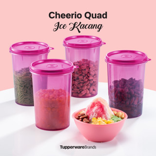 Tupperware *พร้อมส่งจากไทย* ขวดโหลขนาด 1 ลิตร ใส่น้ำตาลทราย ชา กาเเฟ เเละขนมขบเคี้ยว