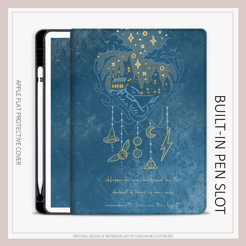 harry potter เคสไอแพด mini 4 5 6 air 1 2 3 4 5 เคส iPad 10.2 gen 7 8 9 กล่องที่มีช่องปากกา pro11 inch 2022 gen10 case