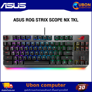 KEYBOARD คีย์บอร์ด ASUS ROG STRIX SCOPE NX TKL (X802) รับประกัน 2 ปี