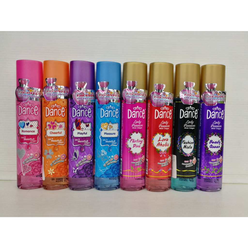 Dance Cologne (100 Ml) แดนซ์ โคโลญ น้ำหอม สเปรย์น้ำหอม มี 8 กลิ่นให้เลือก |  Shopee Thailand