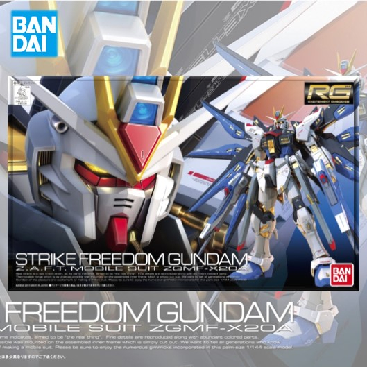Bandai RG 1/144 ZGMF-X20A STRIKE FREEDOM GUNDAM