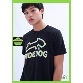 Rudedog เสื้อคอกลม ชาย หญิง สีดำ รุ่น Nutsu