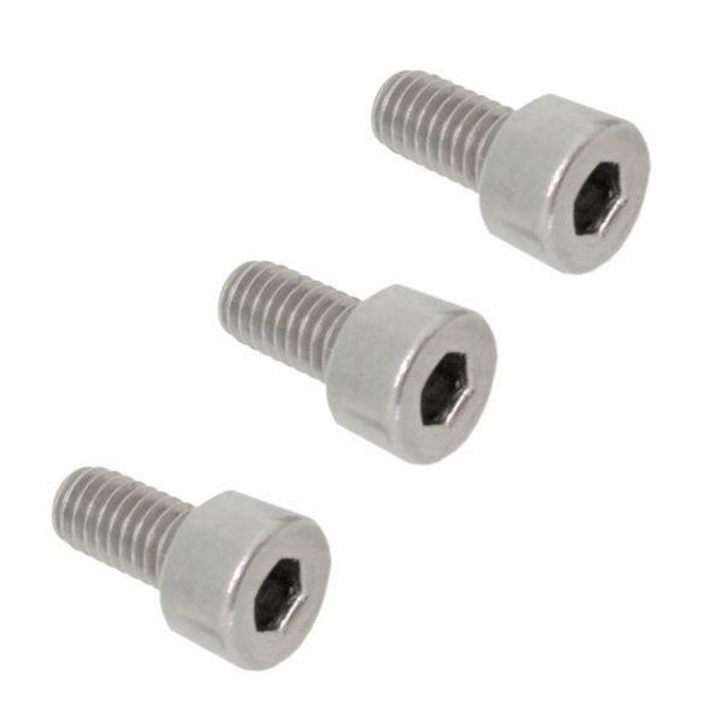 Floydrose Stainless Steel Nut Clamping Screws ตัวล็อกสายสแตนเลส กันสนิม ของแท้ made in usa อะไหล่กีต้าร์