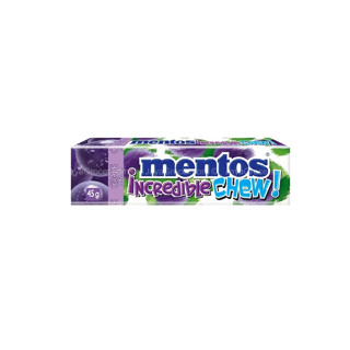 Mentos incredible chew Grape flavour 45g