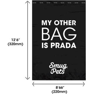 Set Packed-SmugPets Premium Biodegradable 315 Dog Poop Bags - Unscented & Leak Proof Waste Bags - 21 Rolls - Extra Large