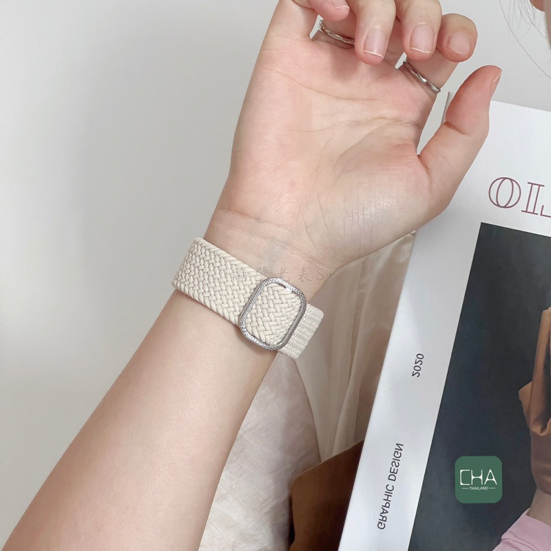 สายนาฬิกา เเบบยืด สําหรับ Amazfit Bip 3 pro Bip u pro Huami 20mm สาย 20mm GTS4 mini สายนา 20มม - รูปที่ 5