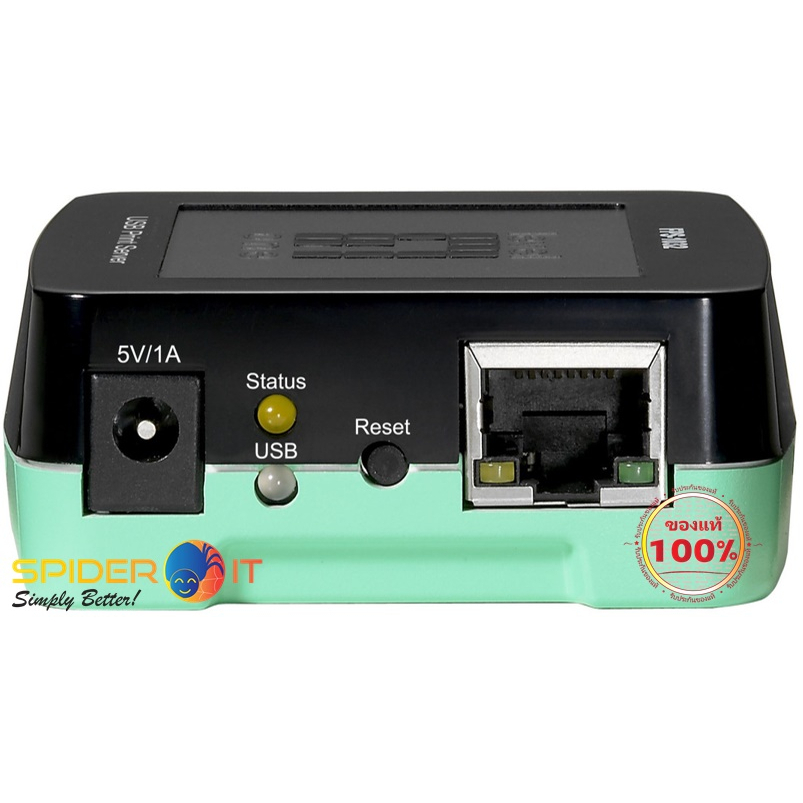 LevelOne FPS-1032 USB Print Server รับประกันของแท้ 100% ราคารวมภาษีแล้ว