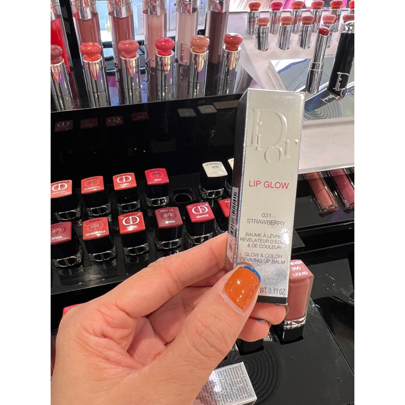 Dior Lip Glow 031 Strawberry ลิปจีซู