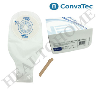 Convatec Stomadress Plus ถุงเก็บอุจจาระ ชิ้นเดียว 19-64 มม. (ขาวใส) (1 ถุง)