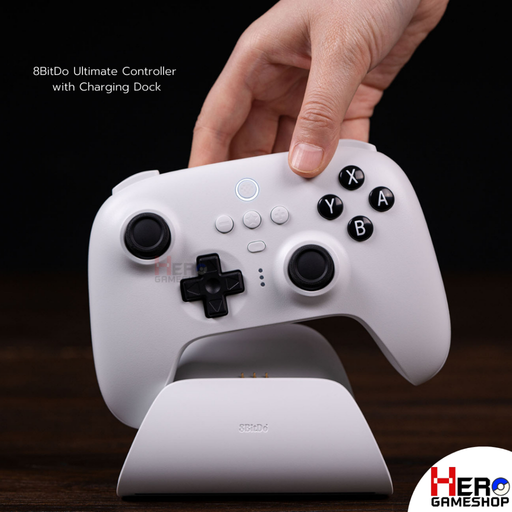 🇹🇭พร้อมส่งในไทย🇹🇭 𝟴𝗕𝗶𝘁𝗗𝗼 Ultimate Bluetooth & 2.4g Controller with Charging Dock จอย Joy ProNintendo Switch / PC / ios /