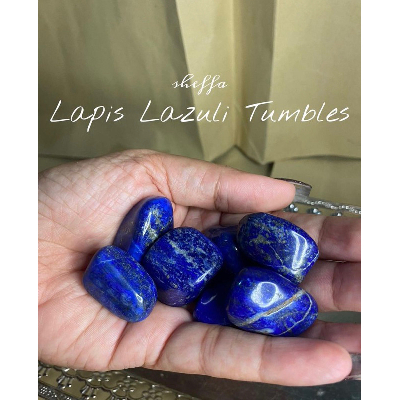 Lapis Lazuli: Natural Crystals (ลาพิส ลาซูลี: คริสตัลแท้)
