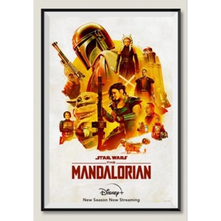 โปสเตอร์หนังซีรีส์ติดผนัง Star wars the mandalorian