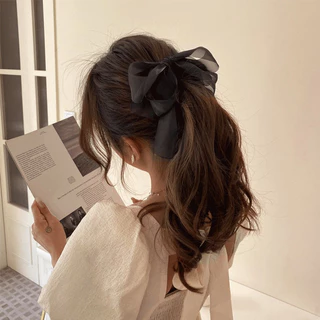🇹🇭พร้อมส่งในไทย🇹🇭 กิ๊บกล้วยติดผม BOW DECOR CLIP ทรงโบว์พริ้วสวย