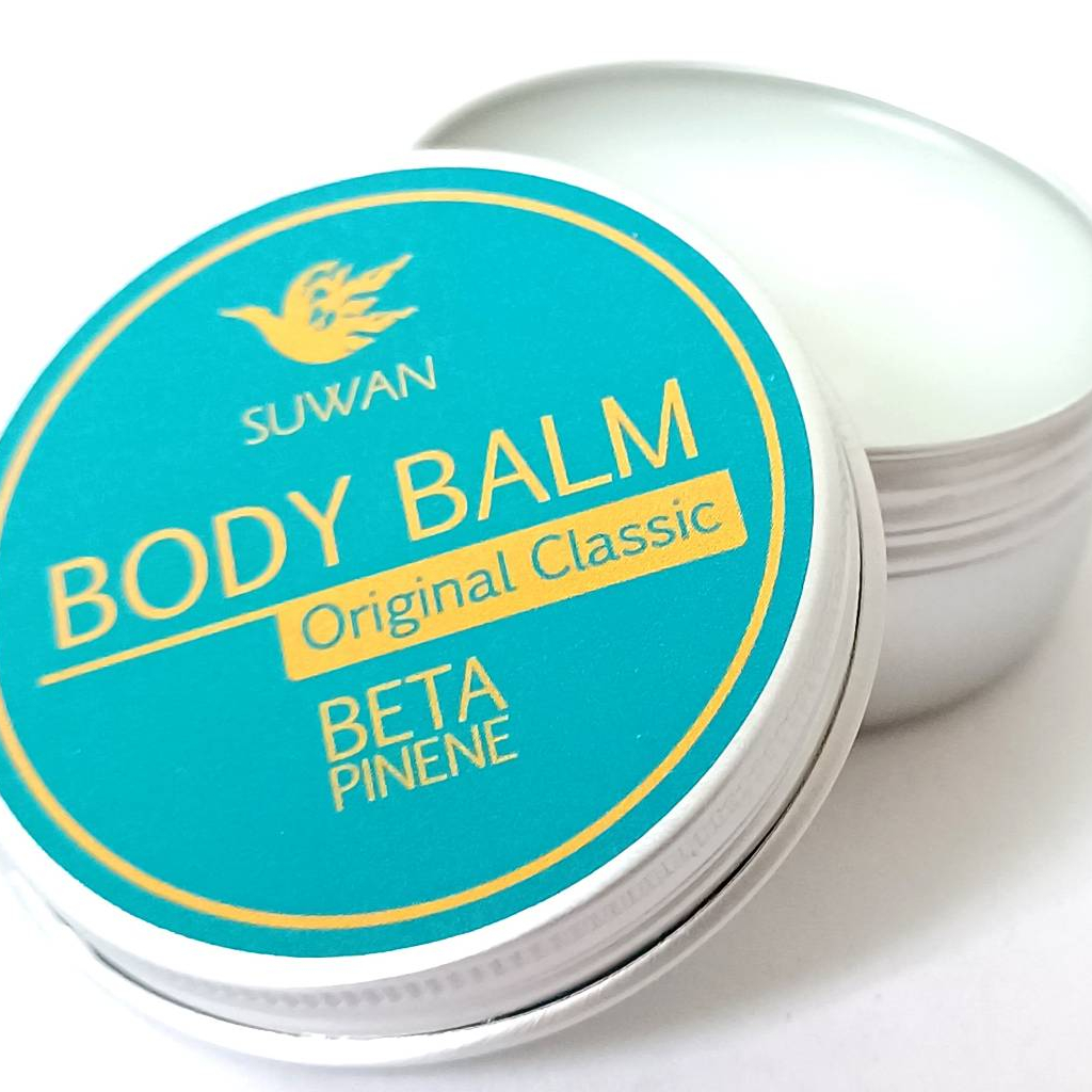 SUWAN บาล์มเบต้าไพนีน บาล์มลดปวด คลายเส้น หอมอโรม่า สูตรธรรมชาติ ไม่แสบผิว 50g