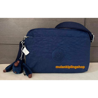 ส่งฟรีEMS  Kipling  Damian Crossbody Bag  - Ink Blue Tonal