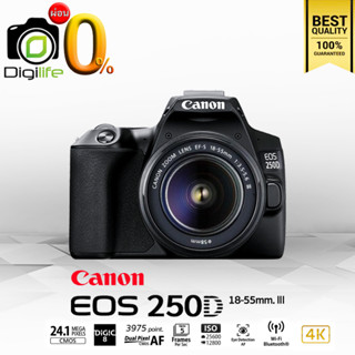 ผ่อน 0%** Canon Camera EOS 250D Kit 18-55 mm. - รับประกันร้าน Digilife Thailand 1ปี