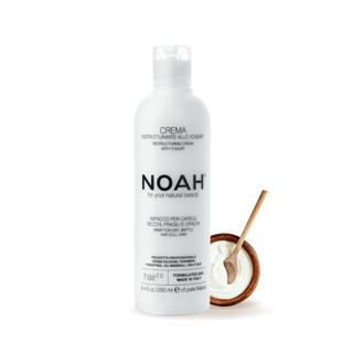 SET NOAH | Shampoo with black pepper and peppermint 250 ml. + Restructuring cream with yogurt 250 ml.