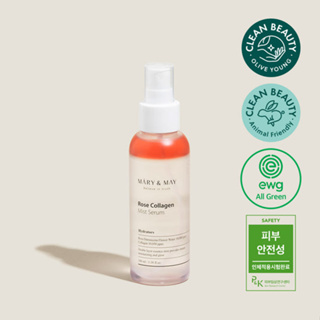 [MARY&amp;MAY] Rose Collagen Mist Serum 100ml