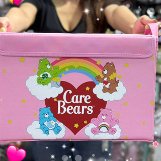 กล่องใส่ของเอนกประสงค์ Care Bears  สำหรับจัดระเบียบบนในห้อง โต๊ะทำงาน ด้านหน้าเป็นหนัง PU  ขนาด 35×24×24 cm