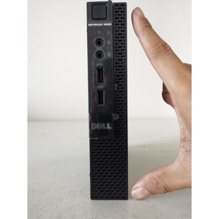 คอมพิวเตอร์มือสอง Dell OptiPlex 3020 MFF Mini PC ซีพียู Core i5-4590T เชื่อมต่อไวไฟได้ ลงโปรแกรมพร้อมใช้งาน