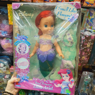 16 inches Disney The Little Mermaid Doll Ariel I Smell Like Flower ตุุ๊กตาแอเรียล พร้อม อุปกรณ์ลายดอกไม้