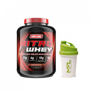 NAR LABS™ Nitro Whey 4.4 lbs FreeShakerZenMFLNew (สร้างกล้ามเนื้อ แน่นชัด ให้โปรตีนสูง)