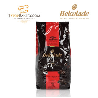 Belcolade Dark Chocolate Coins With Cocoa Content 60% 1KG / ดาร์คช็อกโกแลต แบบแบ่งบรรจุ 1 kg