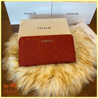 กระเป๋าสตางค์ใบยาว coach (ความยาว 20 cm)