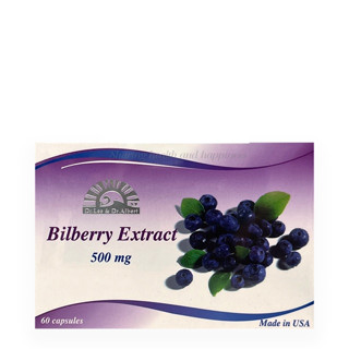 Dr.Lee &amp; Dr.Albert Bilberry extract 500 mg. 60 capsules