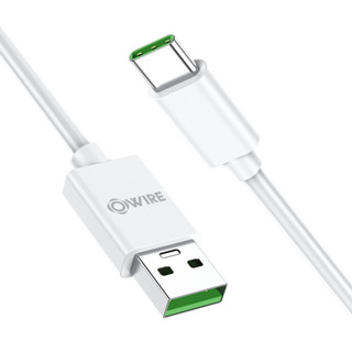 สายเคเบิลข้อมูลชาร์จ USB type C 5A Fast Quick Charge สนับสนุน Huawei และ Oppo