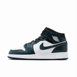 ของแท้ 100% Jordan Air Jordan 1 Mid “Dark Teal” พร้อมส่ง