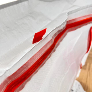 IKEA อิเกีย ถุงอิเกีย PÄRKLA แพร์คลา ถุงซิปกึ่งใสเก็บของ