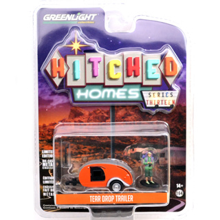 Greenlight 1/64 Hitched Homes Series 13 - Tear Drop Trailer 34130-F