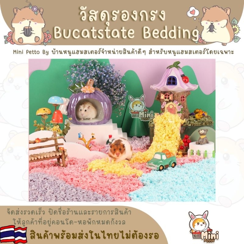 วัสดุรองกรงกระดาษสีหวาน Bucatstate