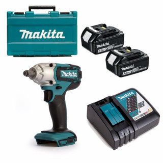 MAKITA DTW190 บล็อกไร้สาย 1/2" รุ่น DTW190SF1J (ครบชุด + แถมฟรี MAKPAC TYPE 2) 190 N.m 18V สินค้าพร้อมส่ง