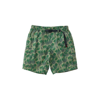 Gramicci กางเกงขาสั้น รุ่น UNISEX NEEDLE CAMO SHELL CARGO SHORT GREEN NEEDLE CAMO