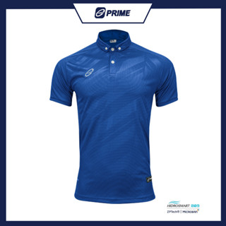 EGO PRIME เสื้อโปโล PM219 เสื้อโปโล สีน้ำเงิน เสื้อโปโล แอนตี้แบคทีเรีย