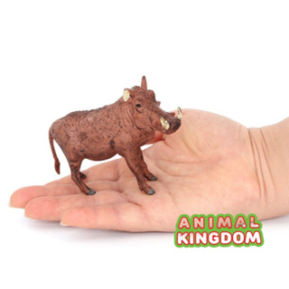 Animal Kingdom - โมเดลสัตว์ หมูป่า แดง ขนาด 10.00 CM (จากหาดใหญ่)